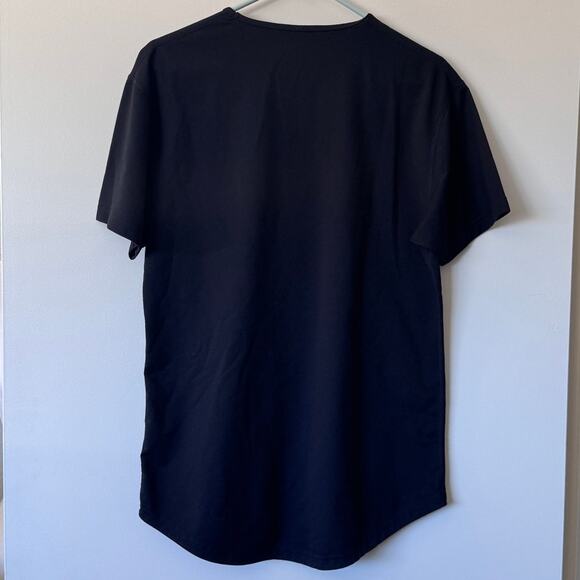 Bylt Basics Men's Drop-Cut T-Shirt in Black Size Medium - Picture 4 of 4